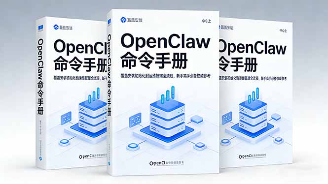 OpenClaw命令手册:覆盖安装初始化到运维管理全流程,新手高手必备权威参考-亮剑学堂